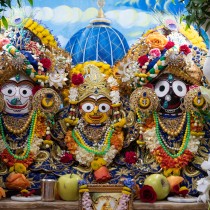 Sri Jagannath, Baladev and Lady Subhadra