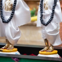 Sri Sri Gaura Nitai abhishek ceremony